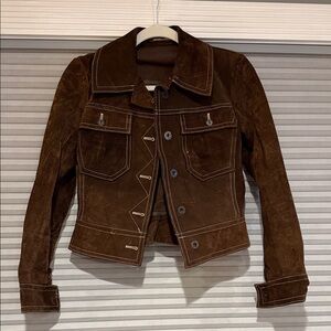 Chic Brown Jean Jacket for Women
